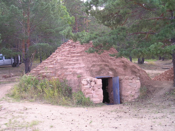 Reconstruction of a Botai pit house
