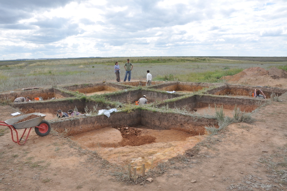 Excavations at Botia, Kazakhstan