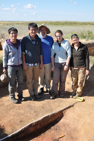 Team members from Darwin college