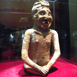ceramic human figurine, Hongshan culture